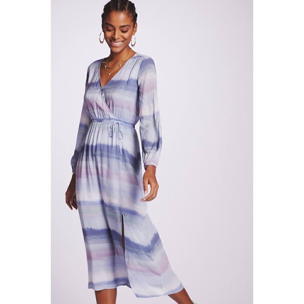 Anthropologie - CLOTH & STONE Tie-dye Midi Dress In Assorted